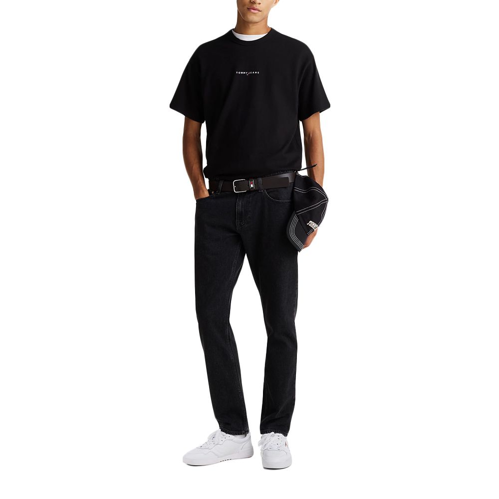 TOMMY HILFIGER TJM RLX LINEAR LOGO TEE DM0DM21110 4