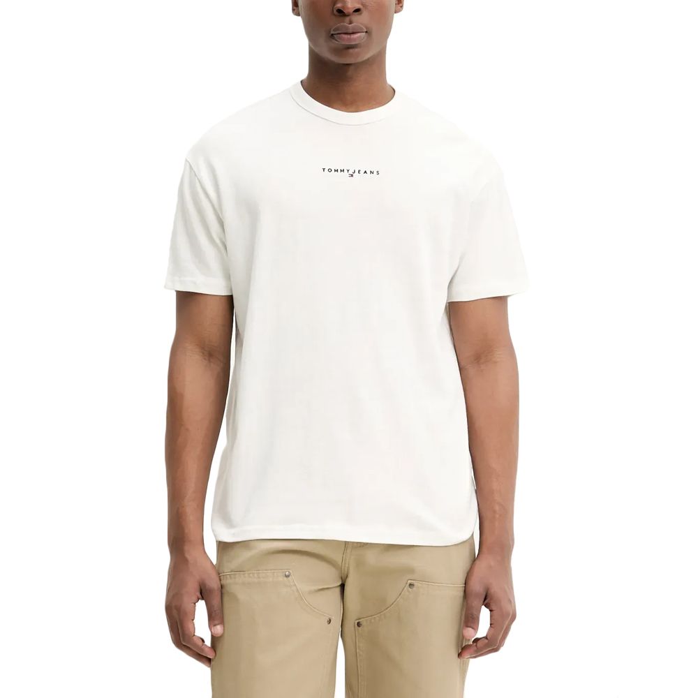 TOMMY HILFIGER TJM RLX LINEAR LOGO TEE DM0DM21110 1