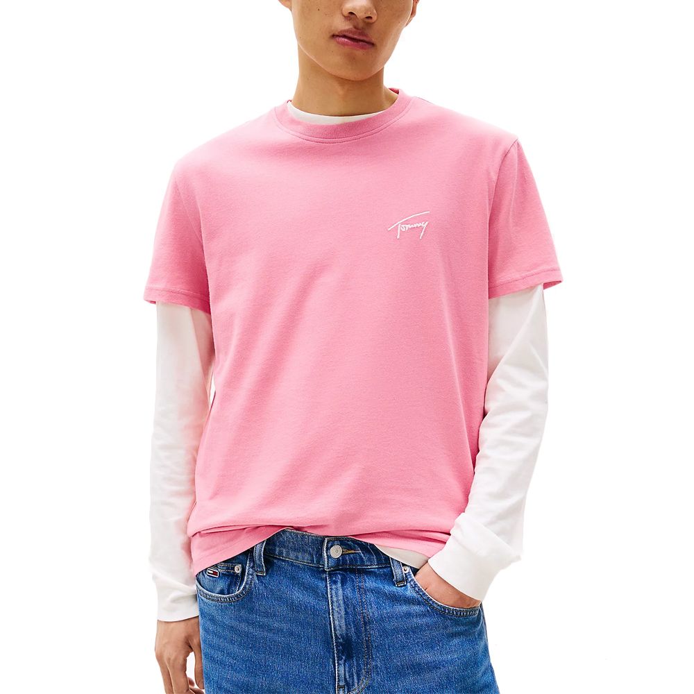 TOMMY HILFIGER TJM REG SIGNATURE TEE EXT DM0DM21140 1
