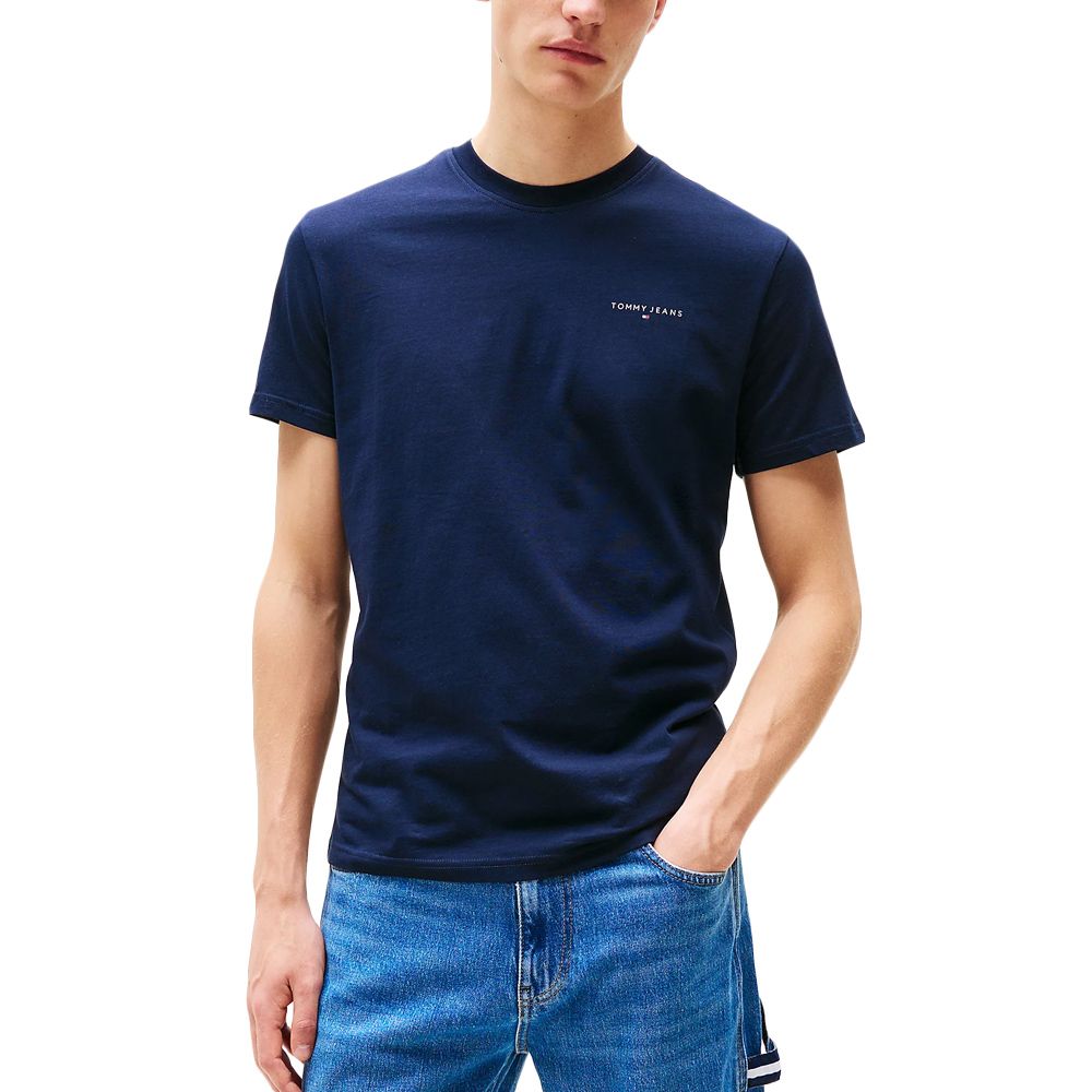 TOMMY HILFIGER TJM SLIM LINEAR CHEST SS TEE E DM0DM21188 1