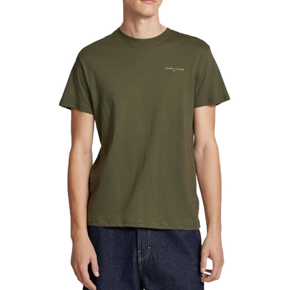 TOMMY HILFIGER TJM SLIM LINEAR CHEST SS TEE E DM0DM21188 1