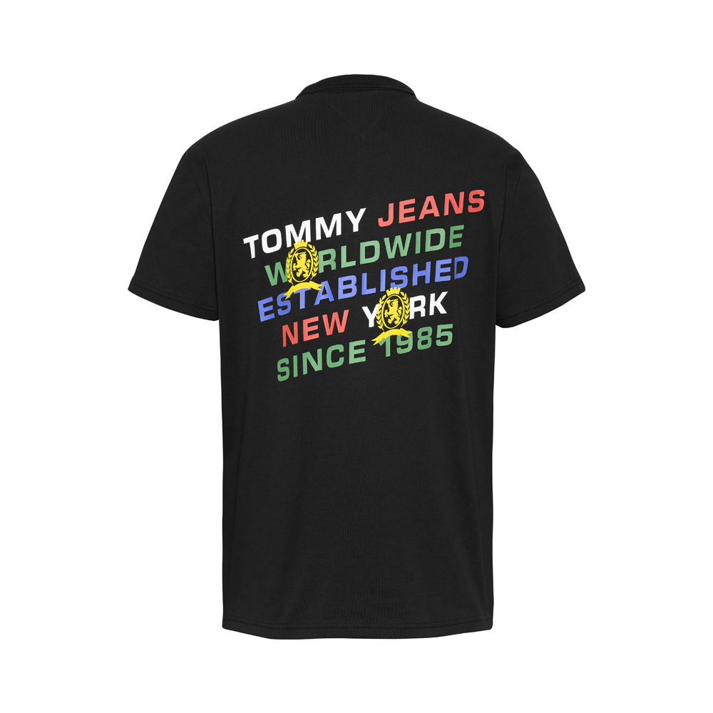 TOMMY HILFIGER TJM SLANTED CREST GRAPHIC TEE DM0DM21388 1