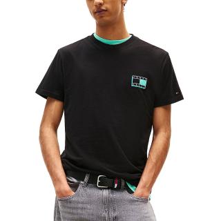 TOMMY HILFIGER TJM SLIM POP COLOR FLAG TEE EX DM0DM21577