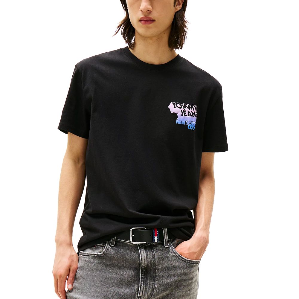 TOMMY HILFIGER TJM REG STACK BACKPRINT TEE EX  DM0DM21589 2