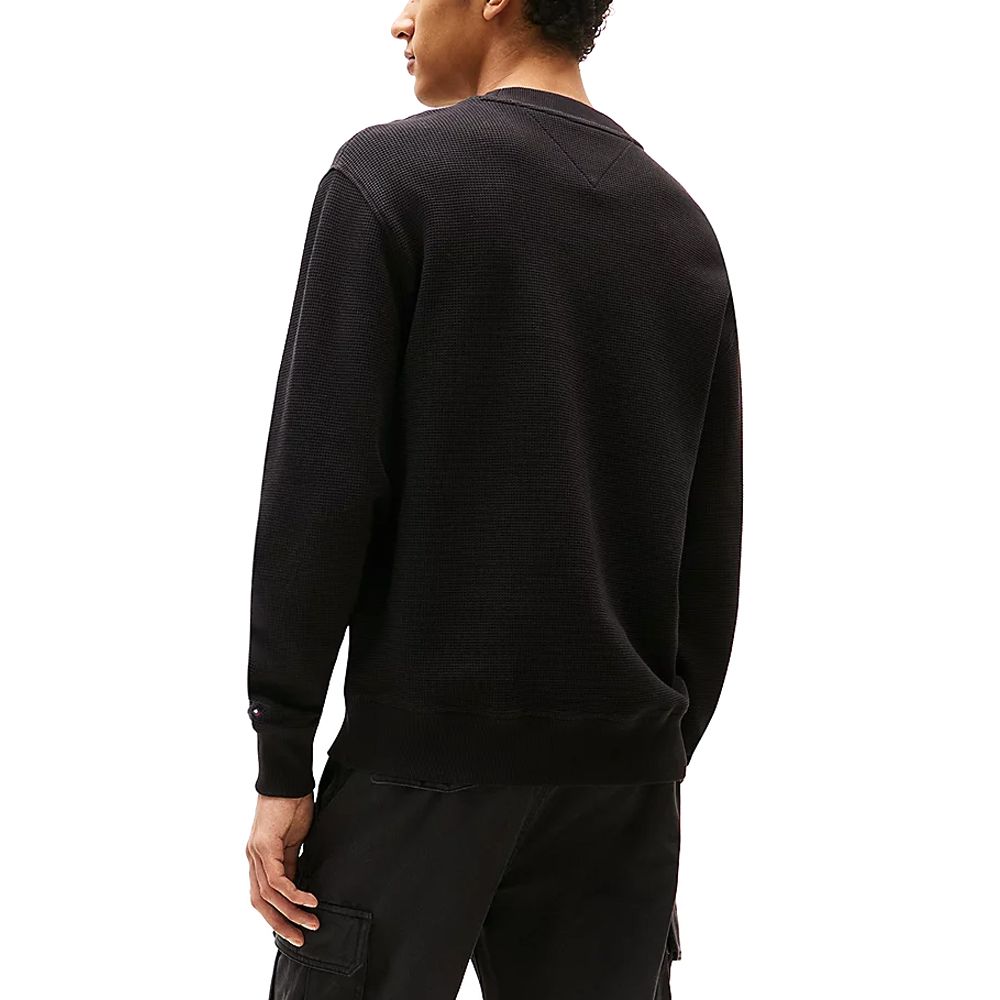 TOMMY HILFIGER TJM RLX WAFFLE SCRIPT CREW DM0DM21622 2