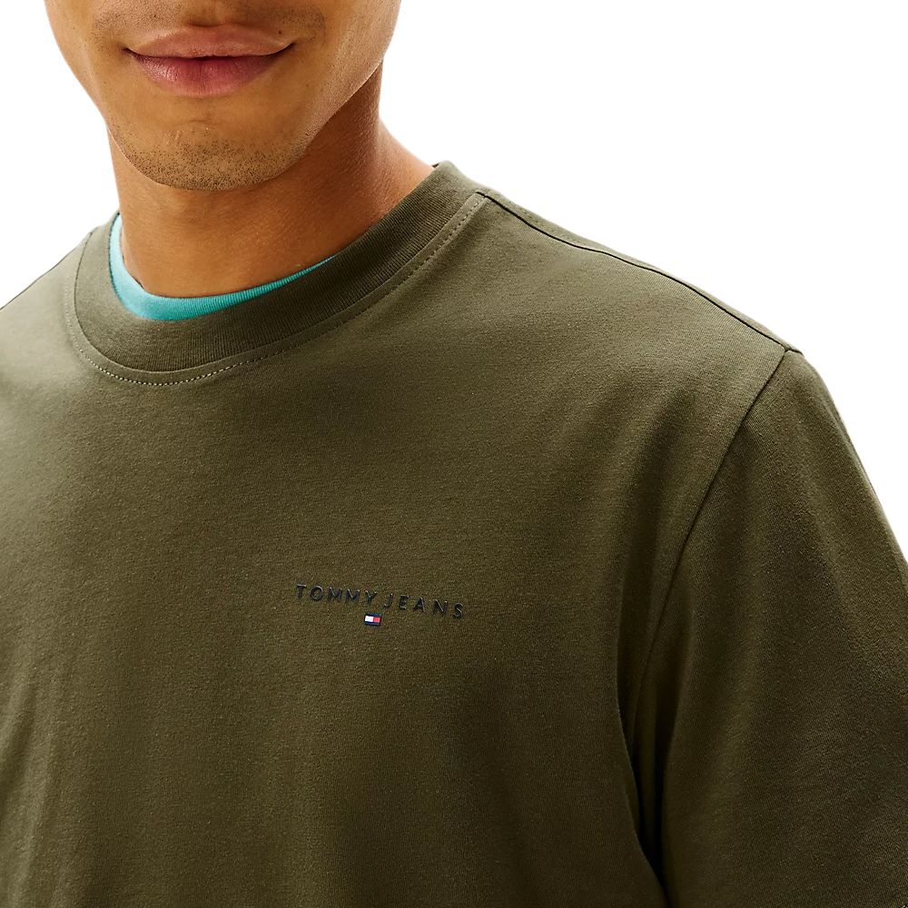 TOMMY HILFIGER TJM SLIM LINEAR CHEST TEE EXT DM0DM21780 3