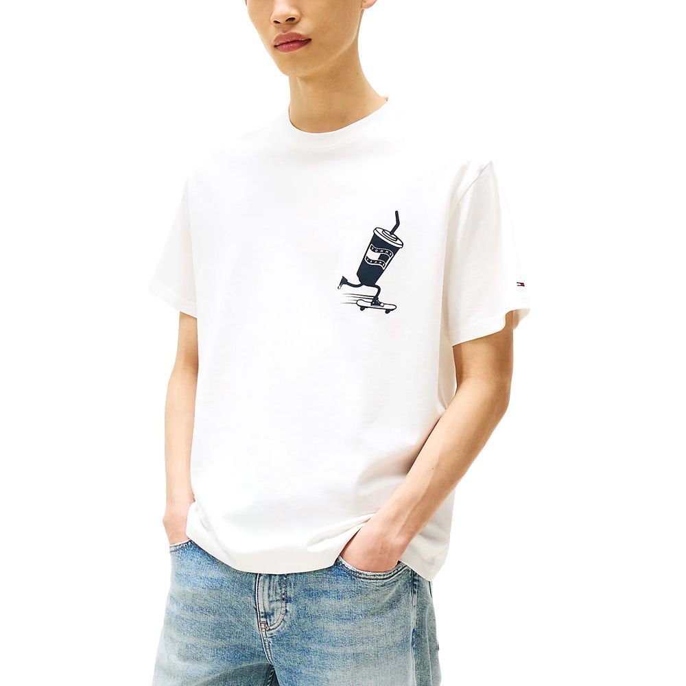 TOMMY HILFIGER TJM RLX SKATER BACK GRAPHIC TE  DM0DM21830 1