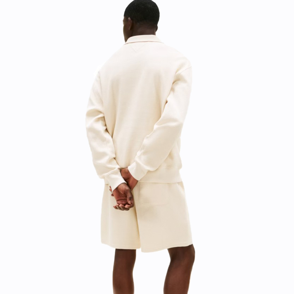 TOMMY HILFIGER TJM RLX WAFFLE SCRIPT QRTR ZIP DM0DM21880 2