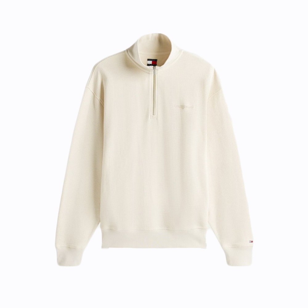 TOMMY HILFIGER TJM RLX WAFFLE SCRIPT QRTR ZIP DM0DM21880 3