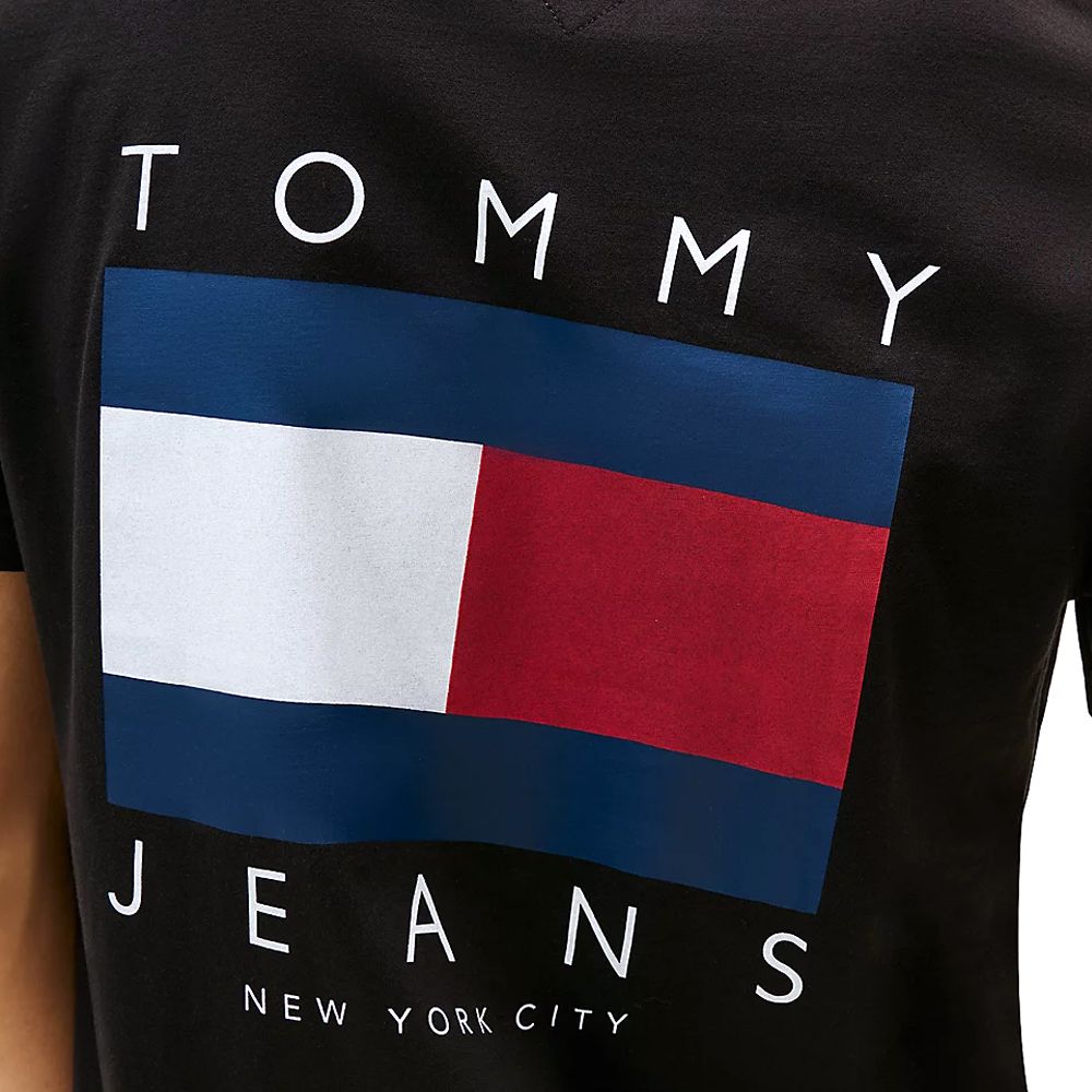 TOMMY HILFIGER TJM REG FLAG GRAPH BCKPRNT T E DM0DM21910 3