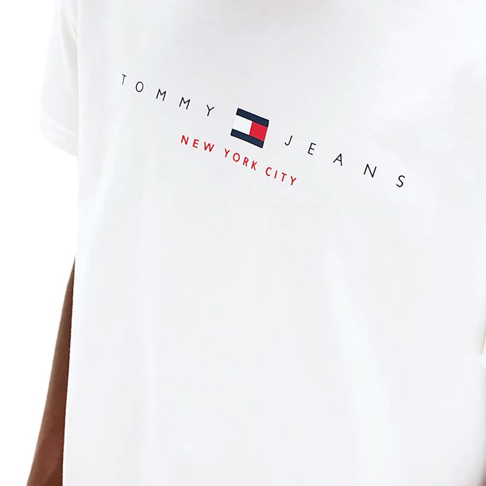 TOMMY HILFIGER TJM REG FLAG LINEAR SS TEE EXT DM0DM21911 3