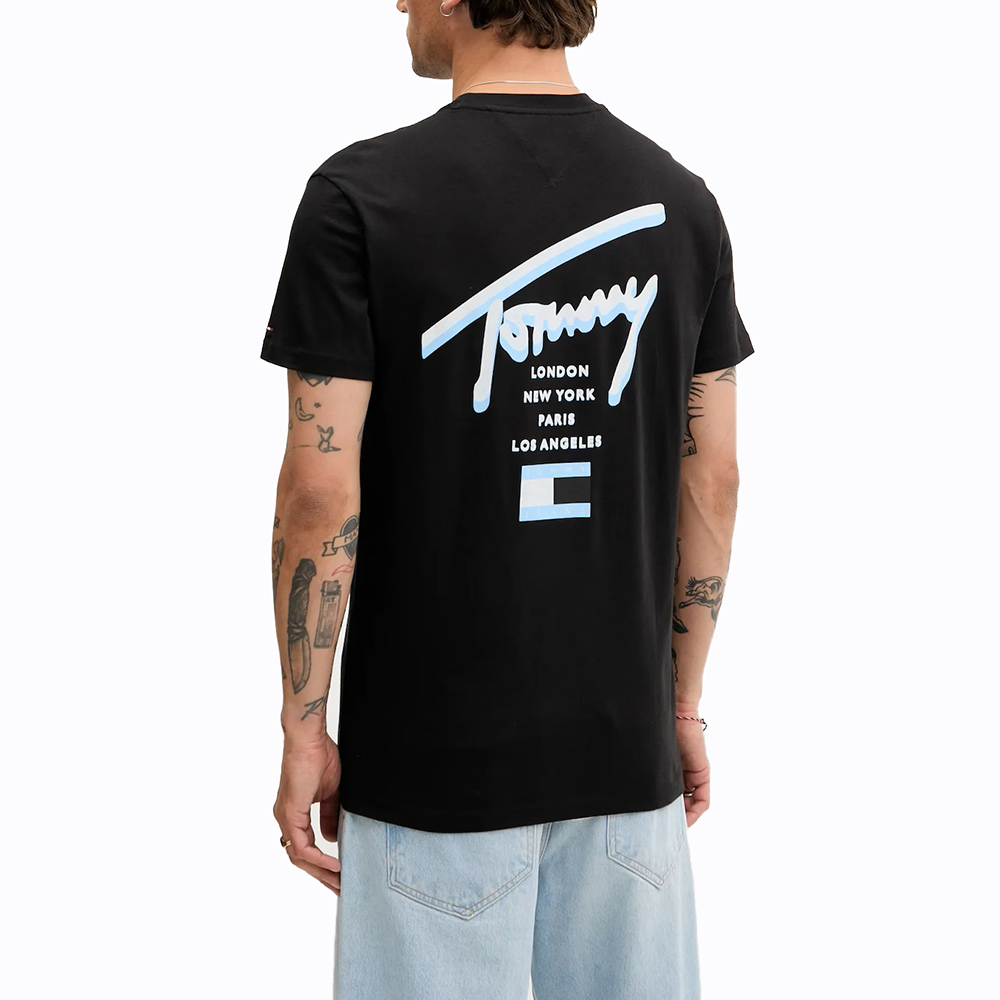 TOMMY HILFIGER TJM REG SIGNATURE CITY TEE DM0DM21934 2
