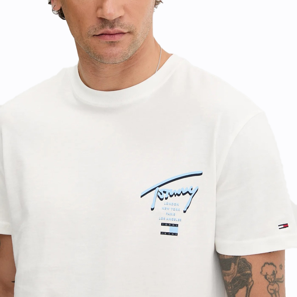 TOMMY HILFIGER TJM REG SIGNATURE CITY TEE DM0DM21934 3