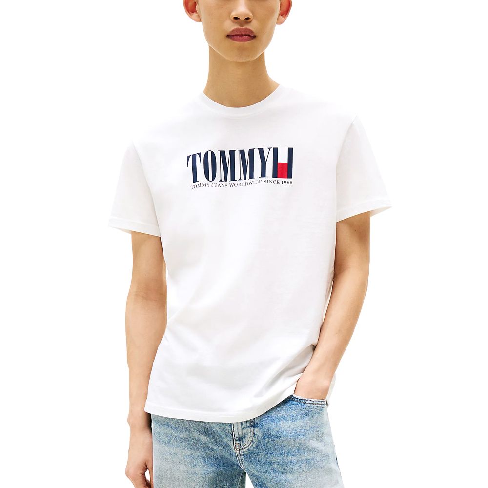 TOMMY HILFIGER TJM REG TOMMY DNA FLAG TEE EXT DM0DM21941 1