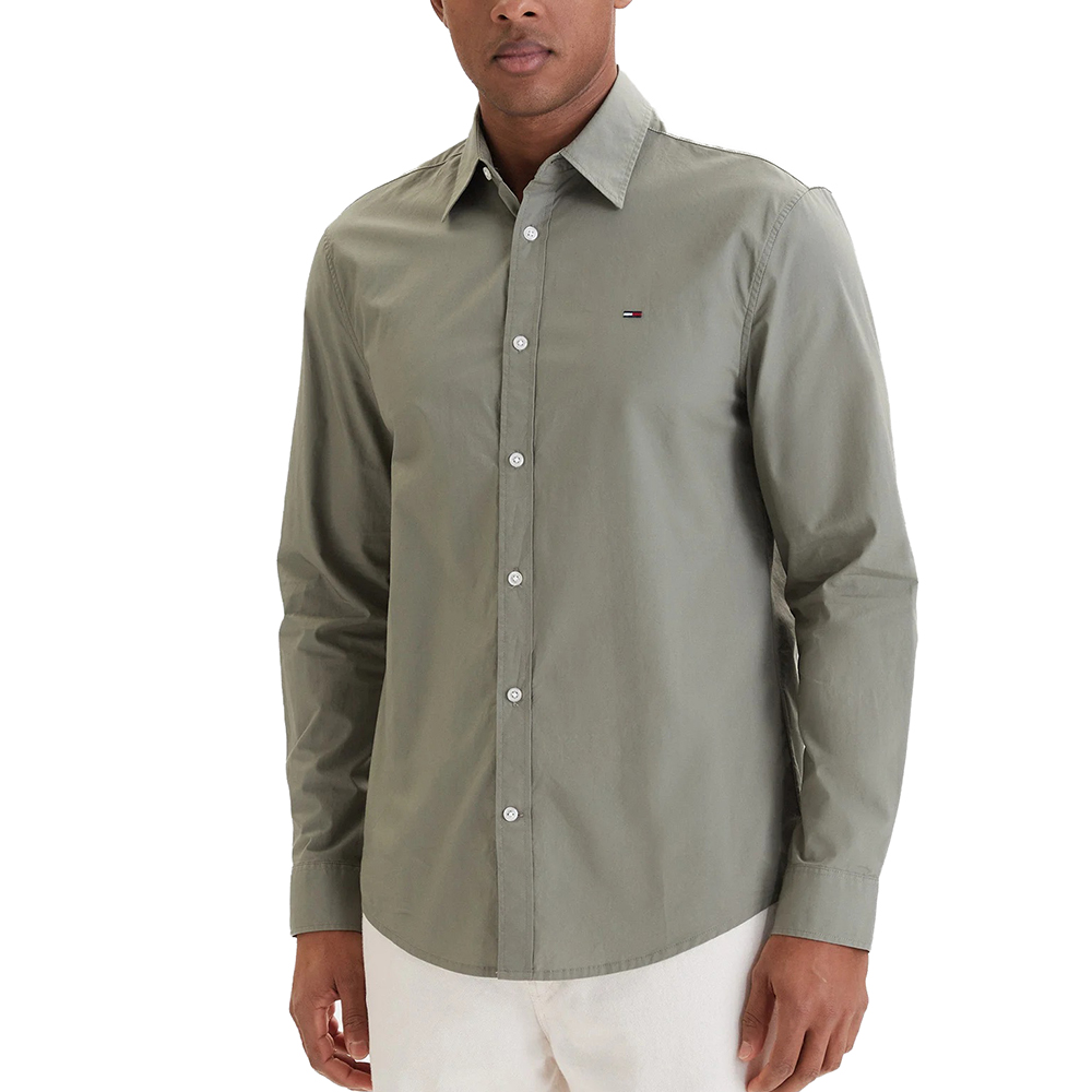 TOMMY HILFIGER TJM REG POPLIN SHIRT DM0DM22026 1