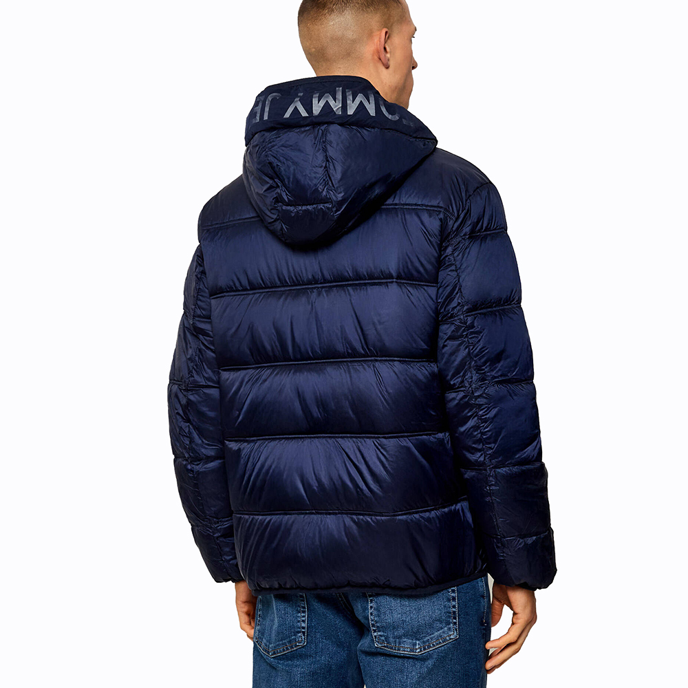 TOMMY HILFIGER TJM HOODED LOGO PUFFER EXT DM0DM22044 2