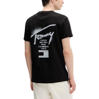 TOMMY HILFIGER TJM REG CITY SIGN SS TEE EXT DM0DM22553