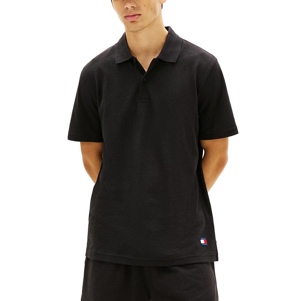 TOMMY HILFIGER TJM REG WAFFLE POLO EXT DM0DM22703 1