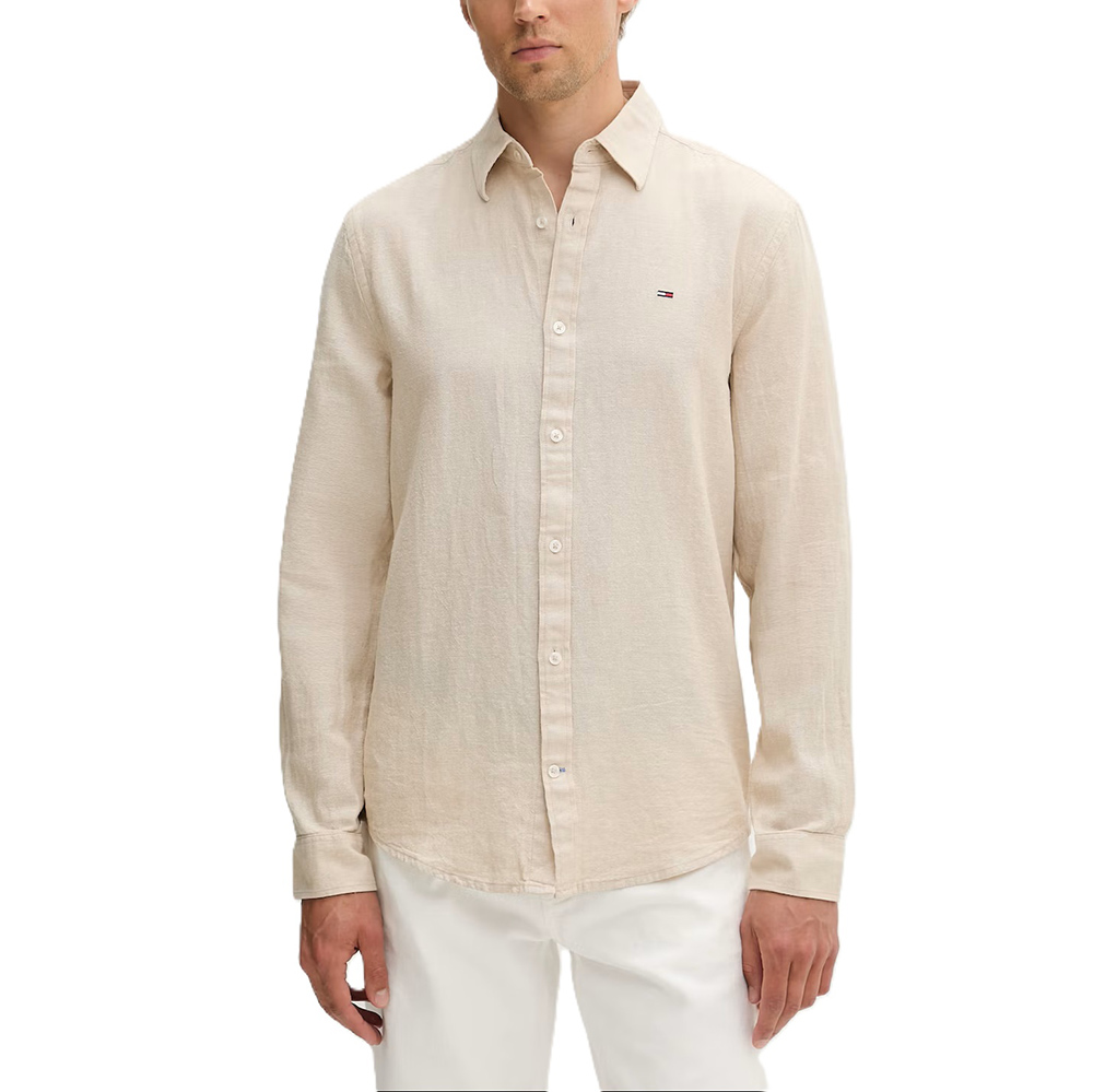 TOMMY HILFIGER TJM REG LINEN BLEND SHIRT EXT DM0DM22761 1