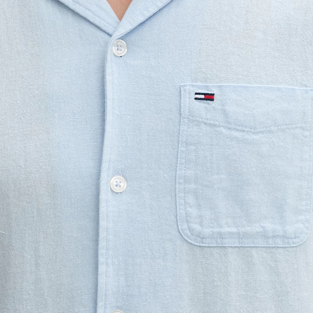TOMMY HILFIGER TJM REG LINEN BLEND CAMP SS EX DM0DM23058 3