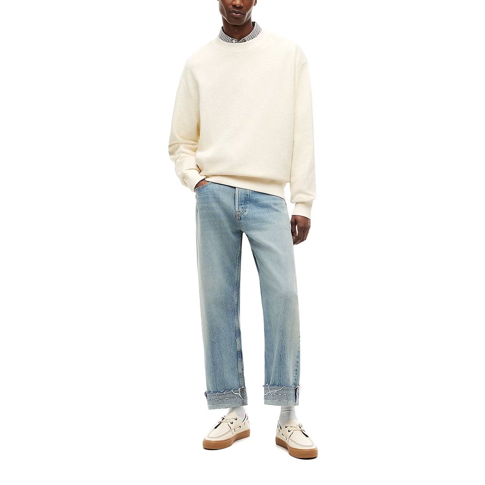 TOMMY HILFIGER TJM RLX WASHED WAFFLE CREW EXT DM0DM23126 4