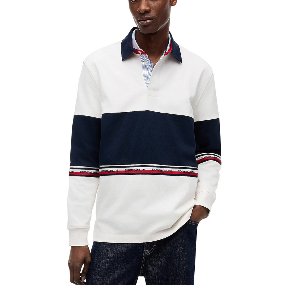 TOMMY HILFIGER TJM RLX CBLOCK RUGBY DM0DM23161 1