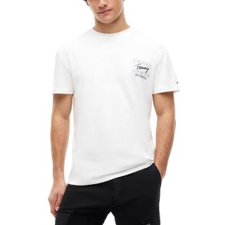 TOMMY HILFIGER TJM REG SIGN FLAG SS TEE EXT DM0DM23177