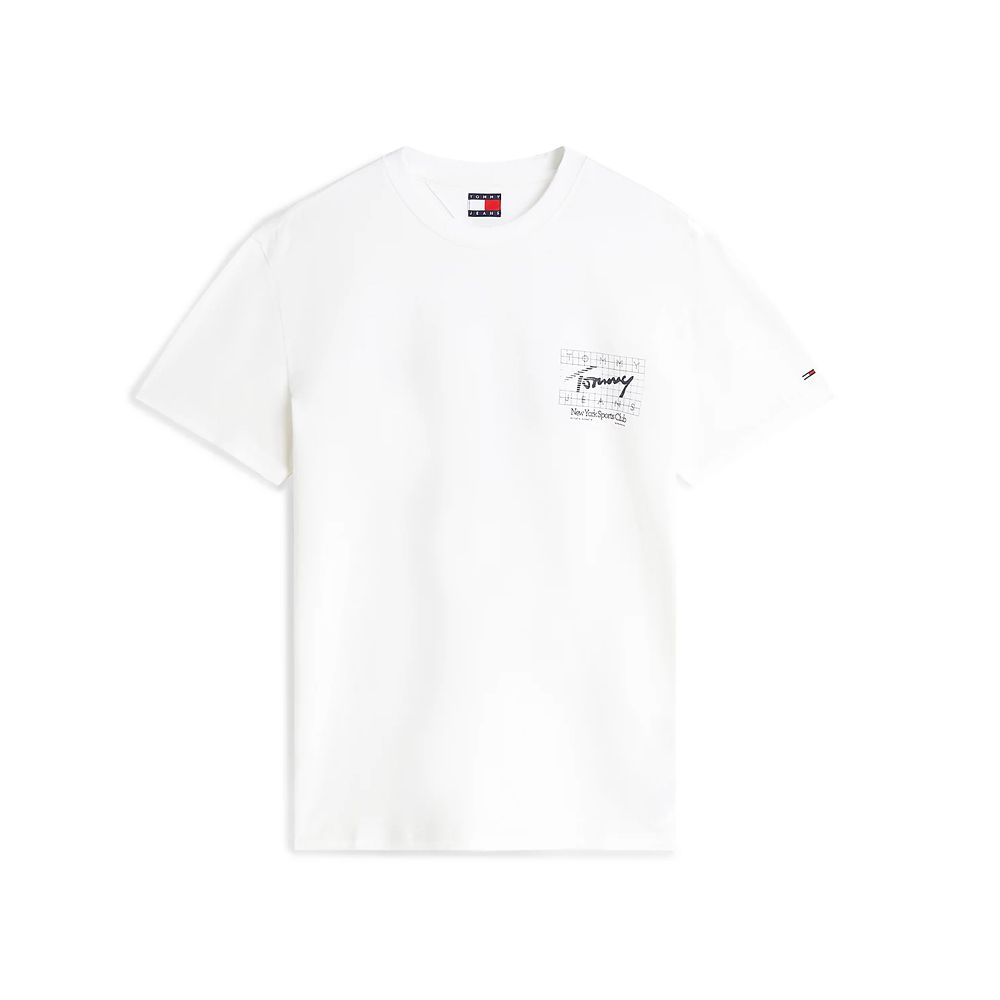 TOMMY HILFIGER TJM REG SIGN FLAG SS TEE EXT DM0DM23177 3