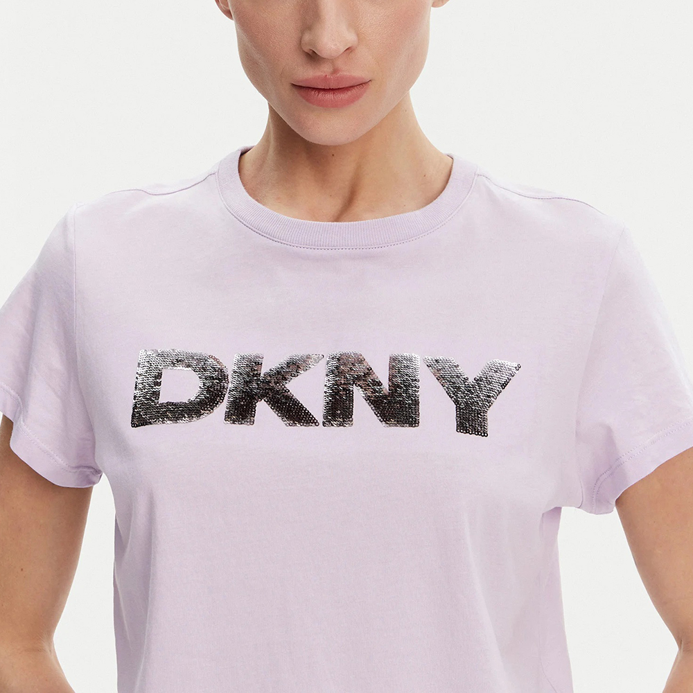 DP4T1035 LOGO ΜΠΛΟΥΖΑΚΙ ΚΟΝΤΟΜΑΝΙΚΟ DKNY 3