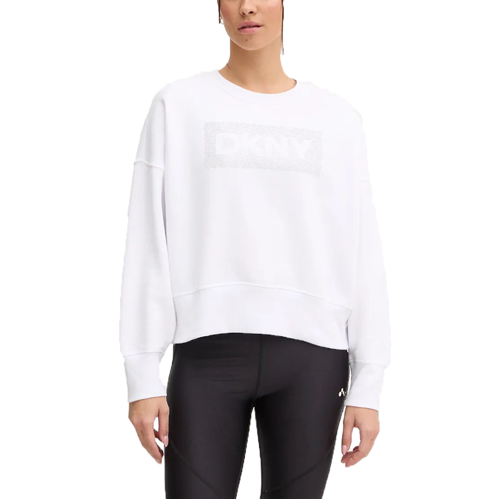 DKNY DP4T1041 LOGO ΠΟΥΛΟΒΕΡ ΜΑΚΡΥΜΑΝΙΚΟ DKNY 1