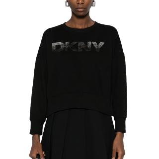 DKNY DP4T1071 LOGO ΠΟΥΛΟΒΕΡ ΜΑΚΡΥΜΑΝΙΚΟ DKNY