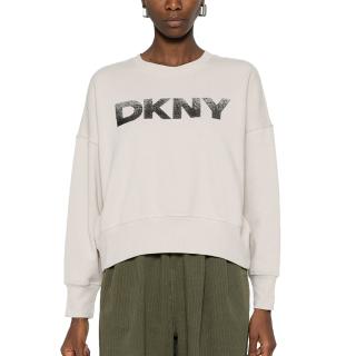 DKNY DP4T1071 LOGO ΠΟΥΛΟΒΕΡ ΜΑΚΡΥΜΑΝΙΚΟ DKNY