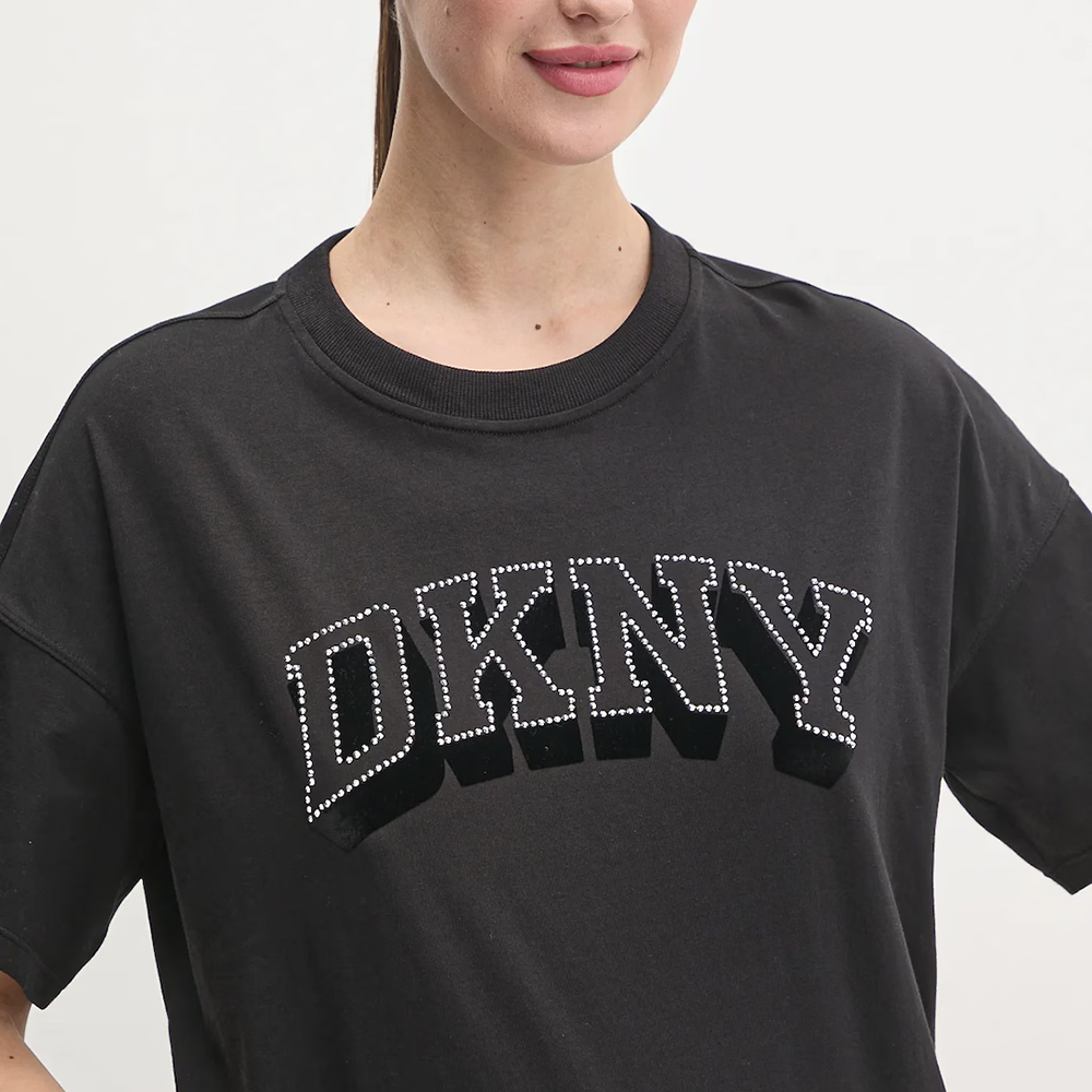 DP5T1119 LOGO ΜΠΛΟΥΖΑΚΙ ΚΟΝΤΟΜΑΝΙΚΟ DKNY 2