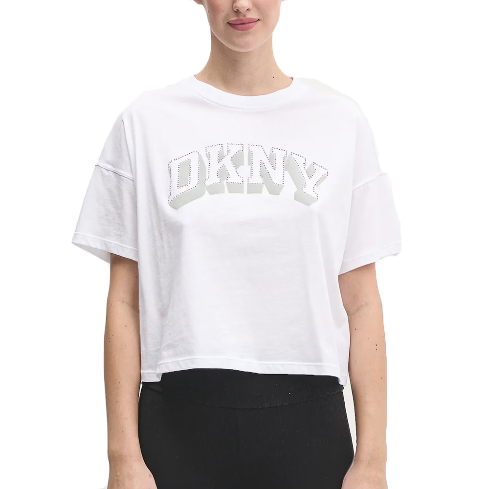 DP5T1119 LOGO ΜΠΛΟΥΖΑΚΙ ΚΟΝΤΟΜΑΝΙΚΟ DKNY 1