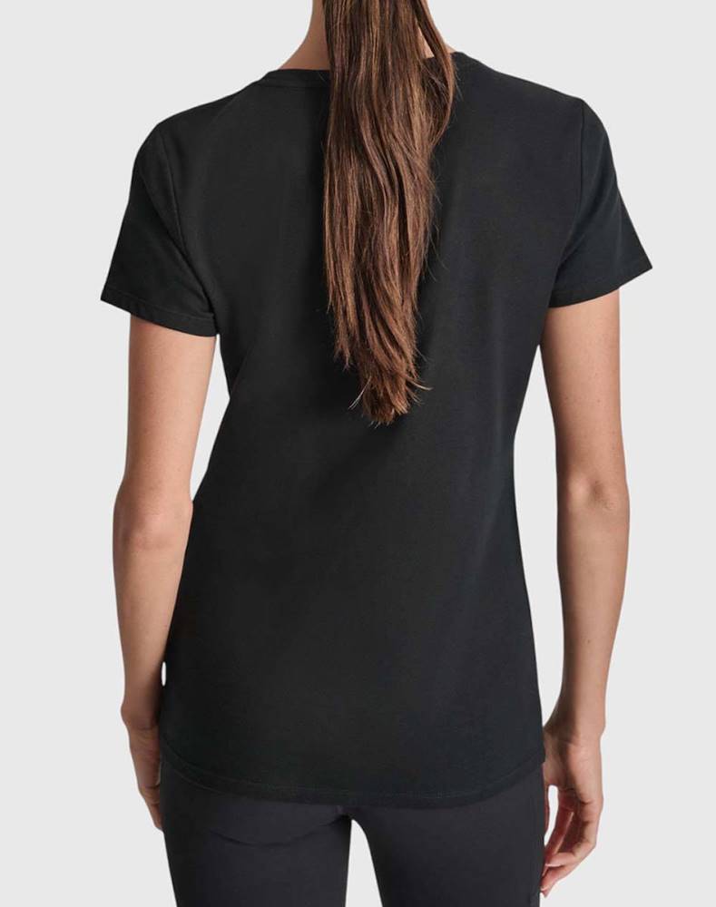 DP5T9923 LOGO ΜΠΛΟΥΖΑΚΙ ΚΟΝΤΟΜΑΝΙΚΟ DKNY 2