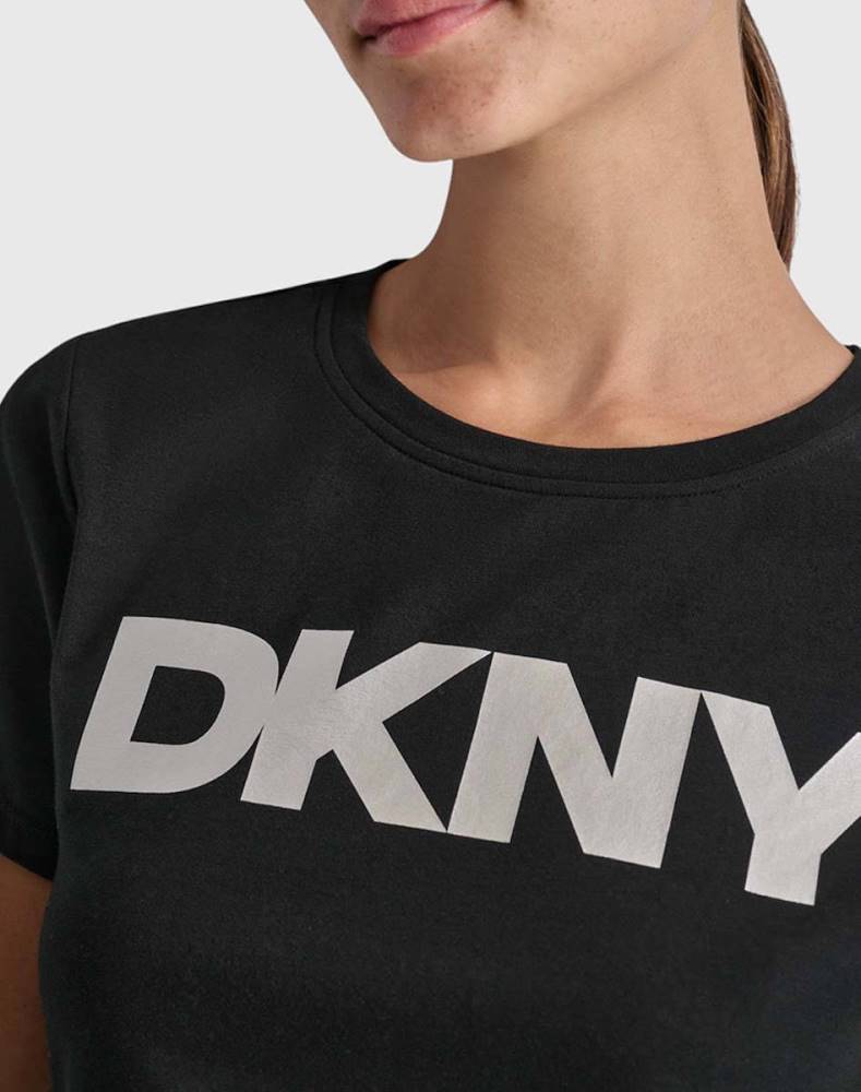 DP5T9923 LOGO ΜΠΛΟΥΖΑΚΙ ΚΟΝΤΟΜΑΝΙΚΟ DKNY 3