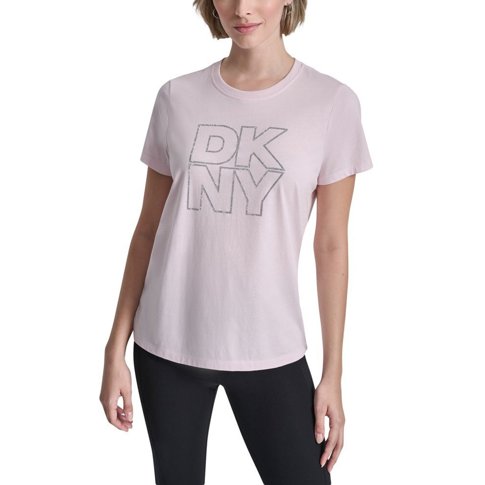 DP6T1533 LOGO ΜΠΛΟΥΖΑΚΙ ΚΟΝΤΟΜΑΝΙΚΟ DKNY 1