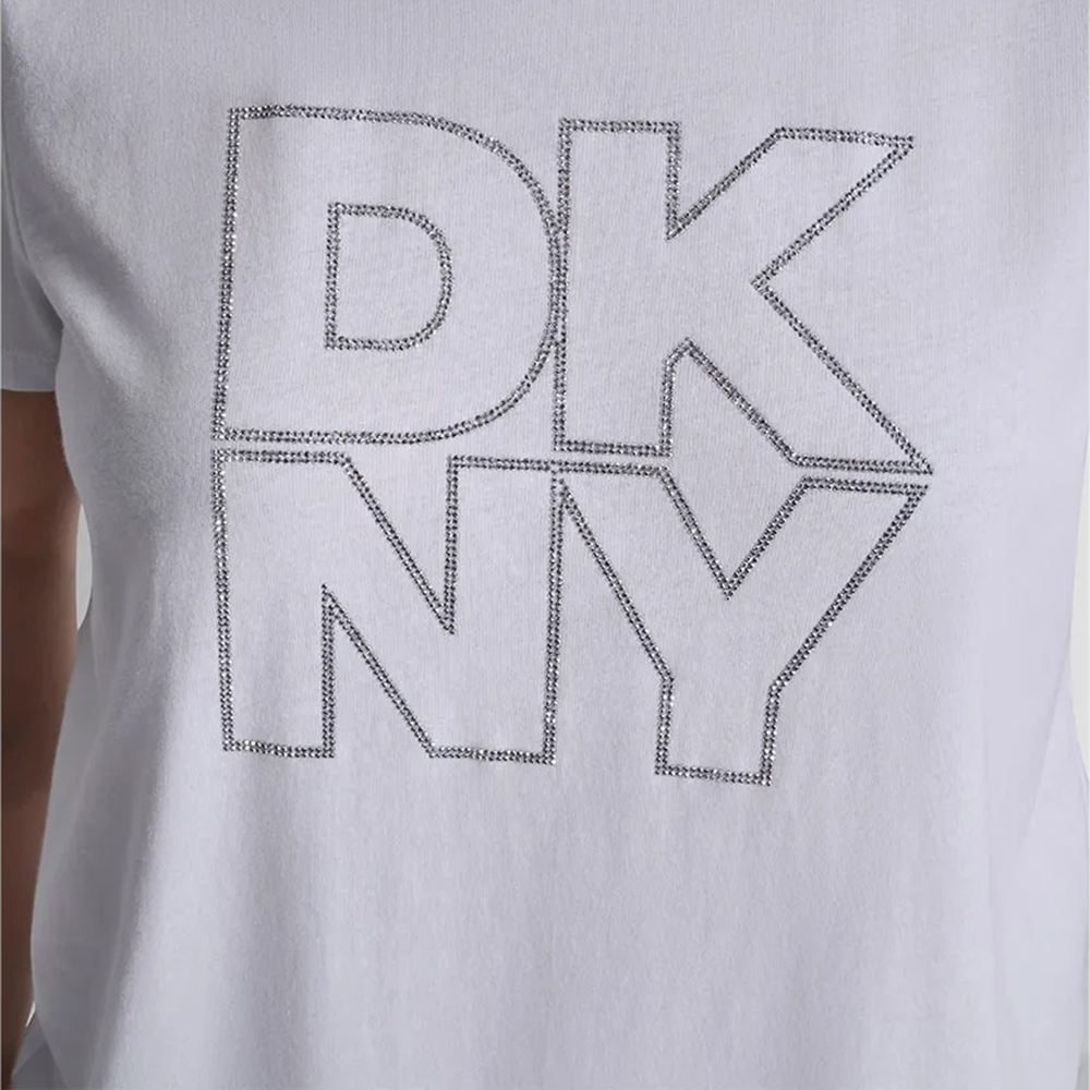 DP6T1533 LOGO ΜΠΛΟΥΖΑΚΙ ΚΟΝΤΟΜΑΝΙΚΟ DKNY 3