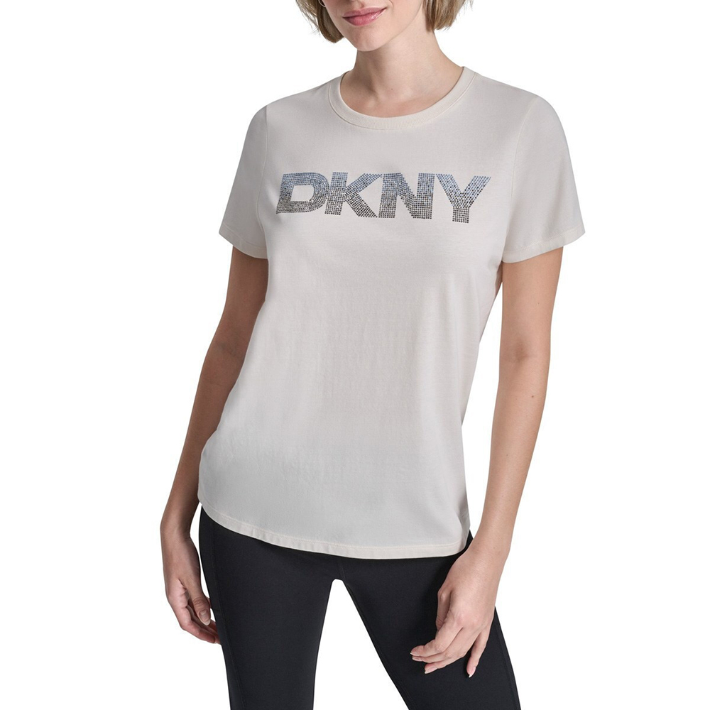 DP6T1557 LOGO ΜΠΛΟΥΖΑΚΙ ΚΟΝΤΟΜΑΝΙΚΟ DKNY 1