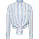 TJW FRONT TIE STRIPE SHIRT DW0DW12901 1