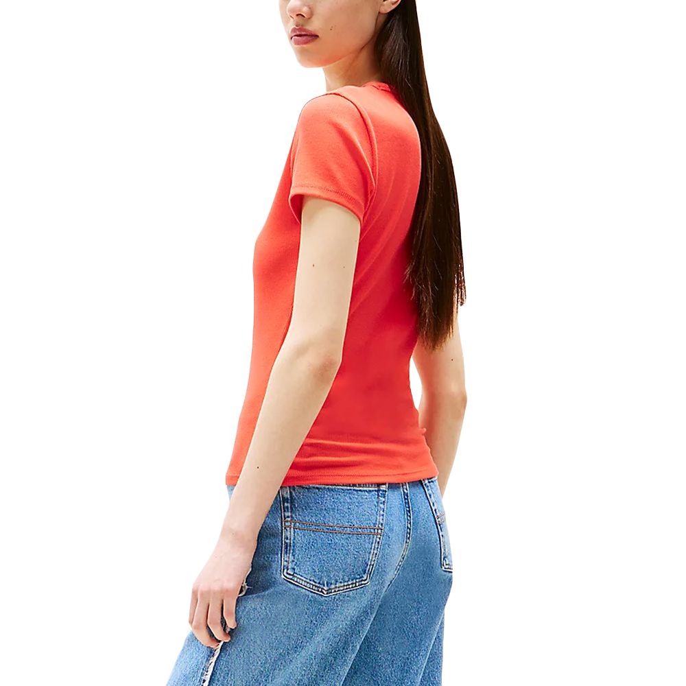 TOMMY HILFIGER TJW SLIM ESSENTIAL RIB SS EXT DW0DW17383 2