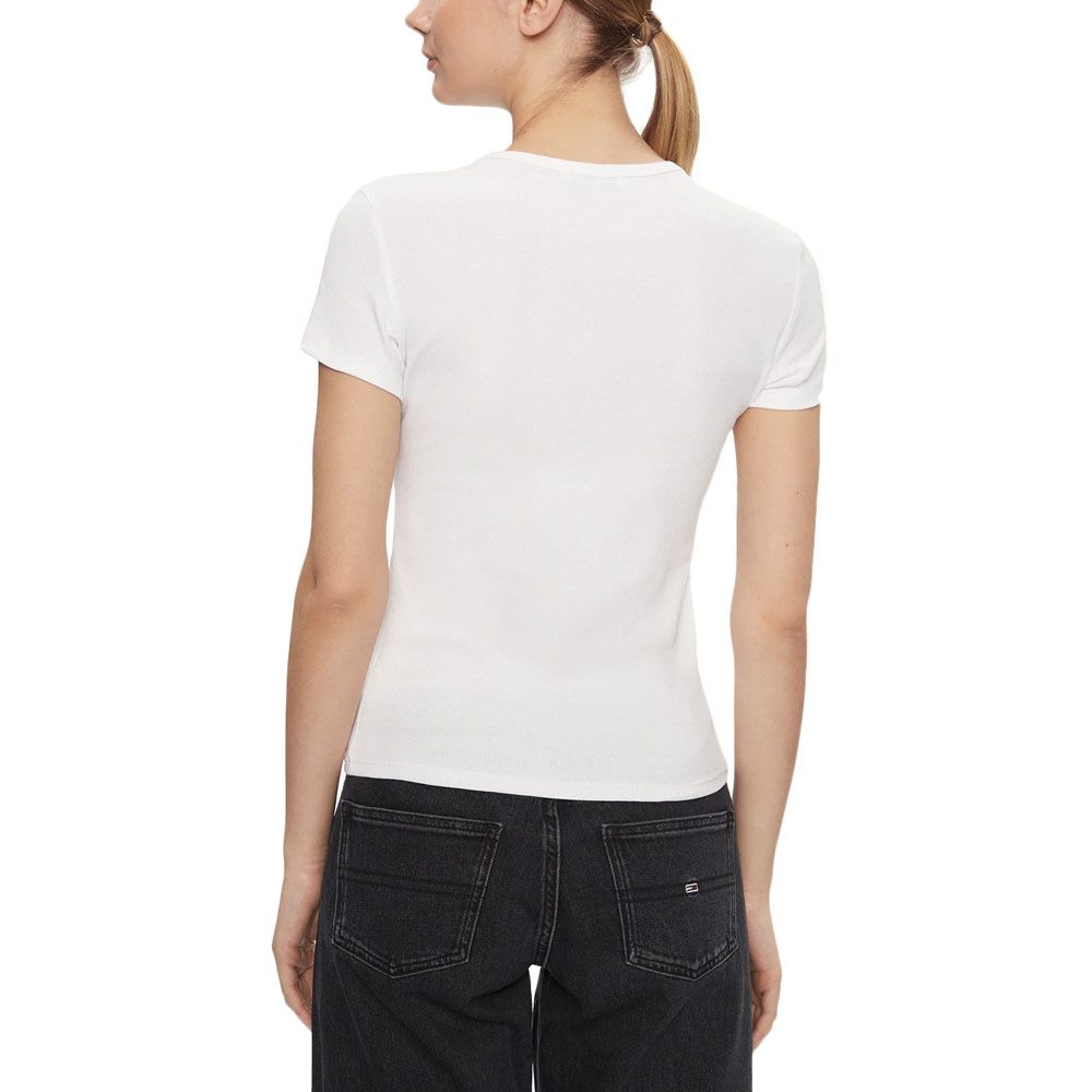 TOMMY HILFIGER TJW SLIM ESSENTIAL RIB SS EXT DW0DW17383 2
