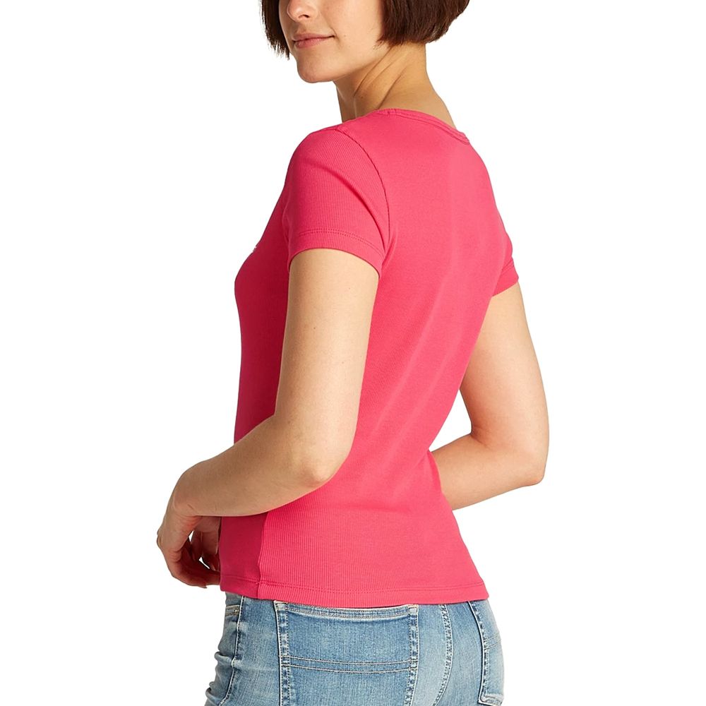 TOMMY HILFIGER TJW SLIM ESSENTIAL RIB V SS DW0DW17385 2