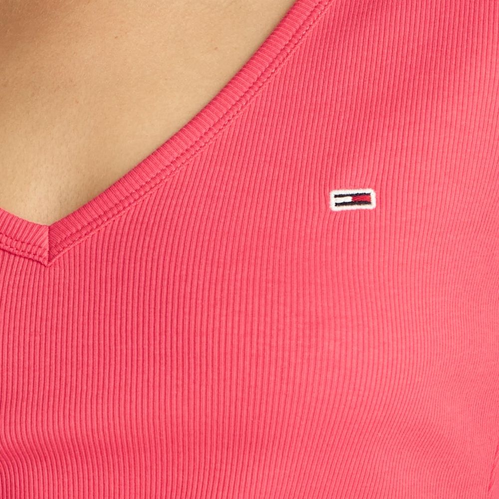 TOMMY HILFIGER TJW SLIM ESSENTIAL RIB V SS DW0DW17385 3
