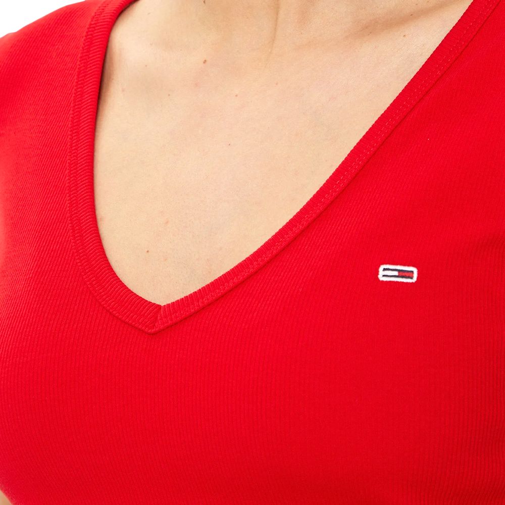 TOMMY HILFIGER TJW SLIM ESSENTIAL RIB V SS DW0DW17385 3
