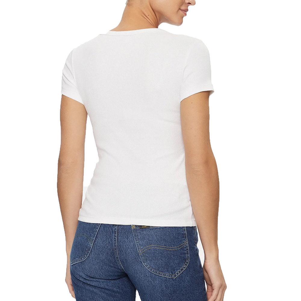 TOMMY HILFIGER TJW SLIM ESSENTIAL RIB V SS DW0DW17385 2
