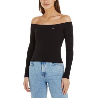 TOMMY HILFIGER TJW OFF SHOULDER TOP LS DW0DW17535