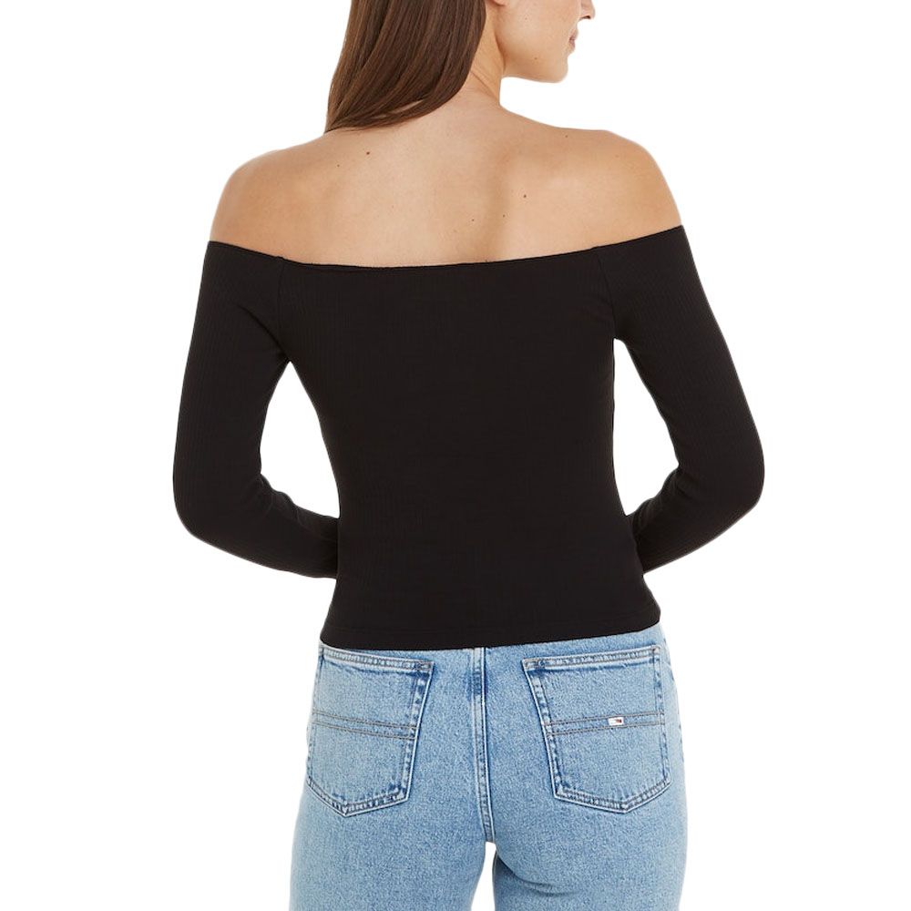 TOMMY HILFIGER TJW OFF SHOULDER TOP LS DW0DW17535 2