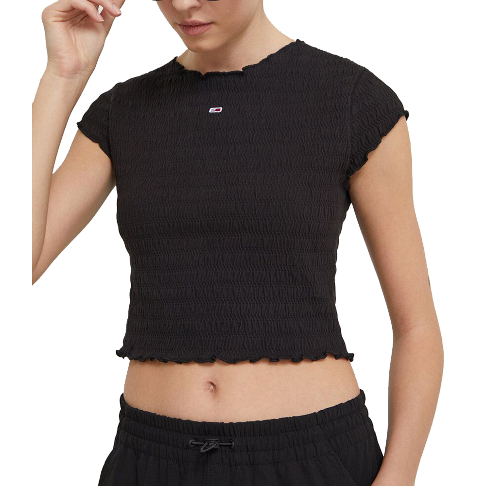 TOMMY HILFIGER TJW SLIM SMOCK TEE DW0DW17888 1