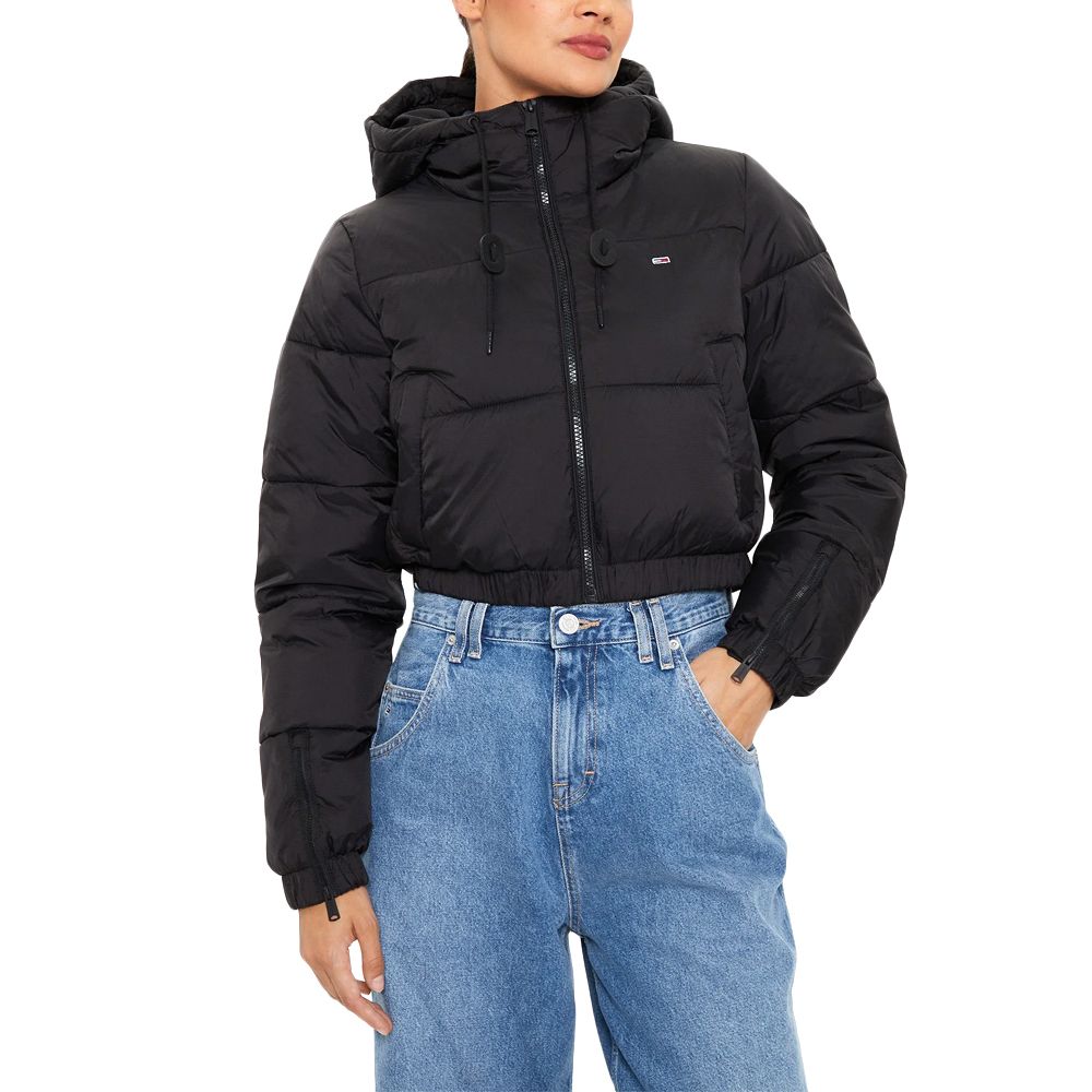 TOMMY HILFIGER TJW CRP HOODED PUFFER DW0DW18313 1